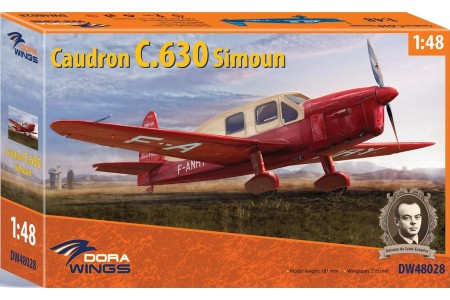 Caudron C.630 Simoun - 1/48 scale model construction kit