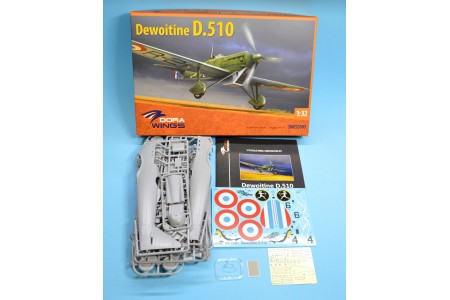 Dewoitine D.510 - 1/32 scale model construction kit