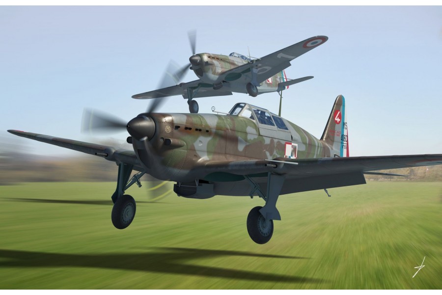 Morane-Saulnier MS.406C.1 ( "Battle of France")