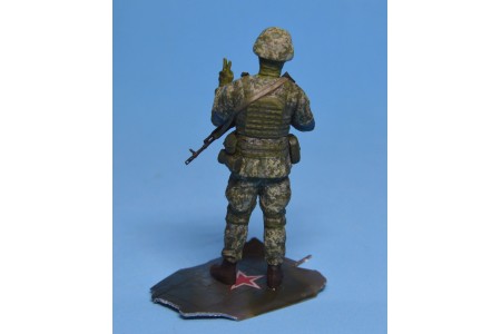 Ukrainian digital camouflage pattern - 1/24 - for plastic figures