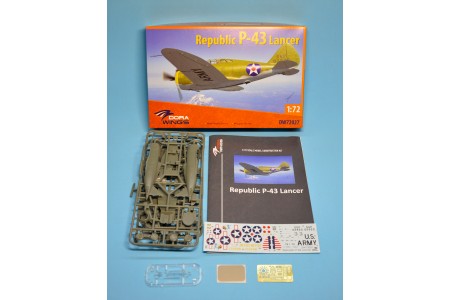 Republic P-43 Lancer - 1/72 Ready to assemble scale models kit