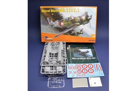 Marcel Bloch MB.152C.1 - 1/48 scale model construction kit 
