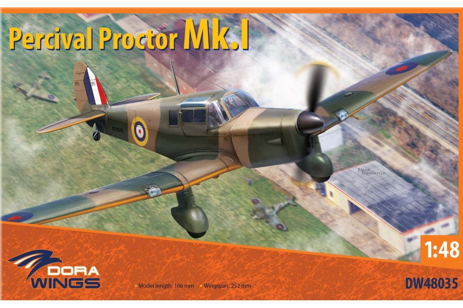 Percival Proctor Mk.I - 1/48 SCALE MODEL
