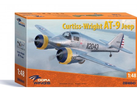 Curtiss-Wright AT-9 Jeep - 1/48 scale model construction kit