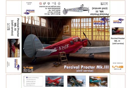 Percival Proctor Mk.III civil registration