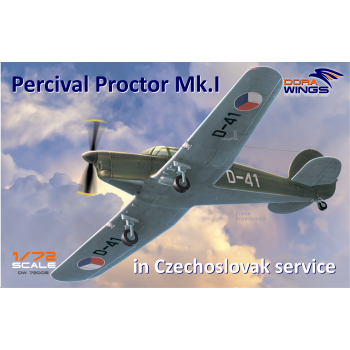 Percival Proctor Mk.1 marking of Czechoslovakia DW72003